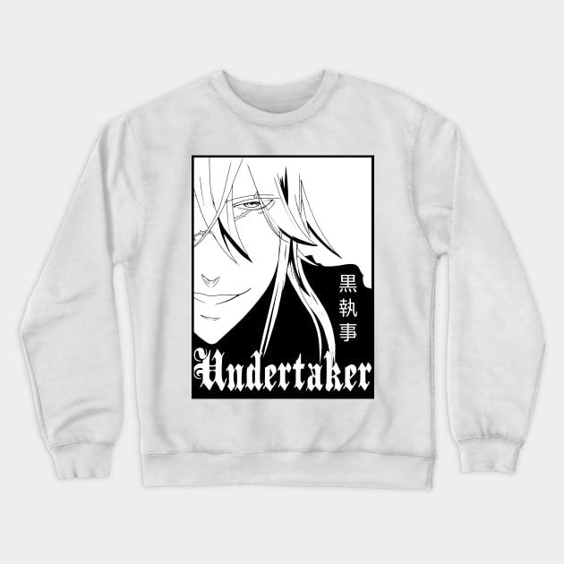 Black Butler Undertaker Crewneck Sweatshirt by ARIXD